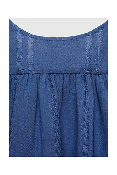 MANGO Kids Ruffles flowy dress