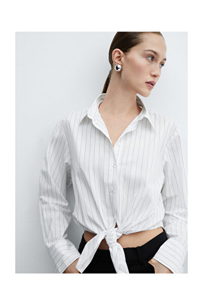 MANGO Woman Tričko s odhalenými rameny