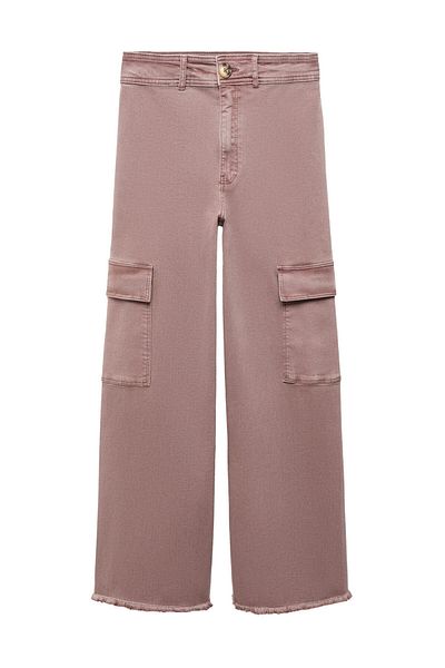 MANGO Kids Cargo culotte kalhoty