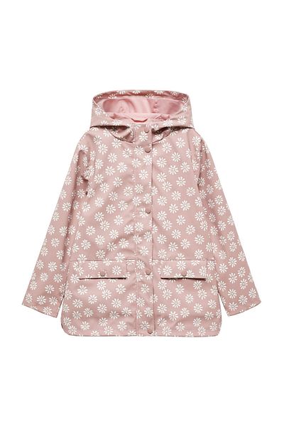 MANGO Kids Printed water-repellent jacket