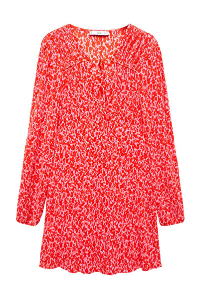 MANGO Woman Kleid mit Blumenmuster