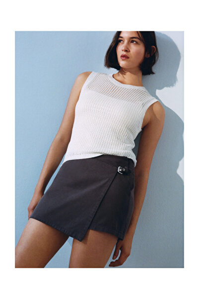 MANGO Kids Pantaloni cu fustă cu catarame