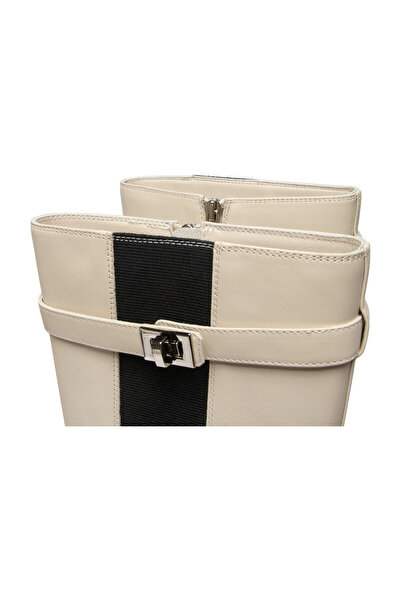 Rage Age Béžové kozačky nad kolena - dospělí