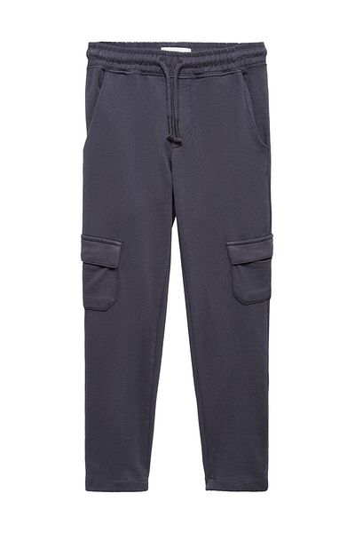MANGO Kids Spodnie typu jogger z bawełny