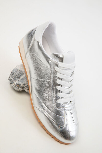 SOHO Stříbrné dámské tenisky 20381