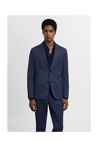 MANGO Man Super slim-fit suit jacket in stretch fabric