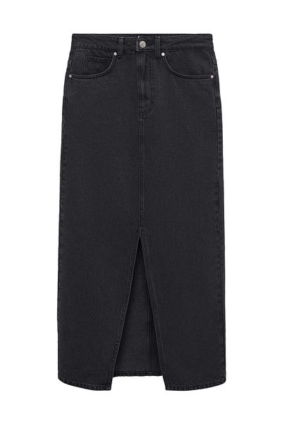 MANGO Woman Geschlitzter Jeansrock