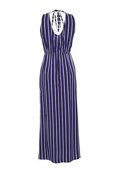 Edit by Trendyol Μπλε Navy κανονικό υφαντό φόρεμα TEDSS25EL00005