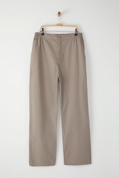Trendyol Collection TMNSS25PL00010 Μοντέλο Πέτρινο Παντελόνι