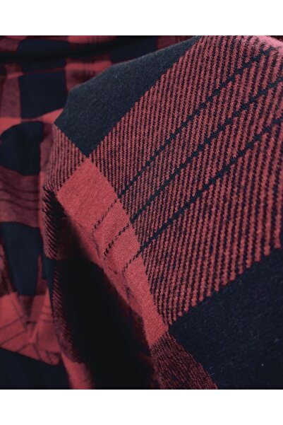 Kumaş Parça Червоно-чорний жакардовий трикотаж (EnSIM: 145)