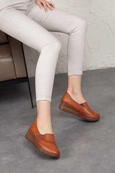Adım Adım Women's Genuine Leather Comfort Shoes
