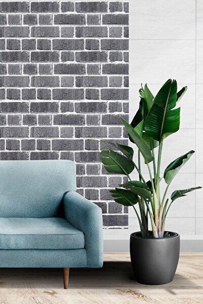 Bien Duvar Kağıtları Point 13640-6430 Exclusive Taş Tuğla Desen 3 Boyutlu Duv...
