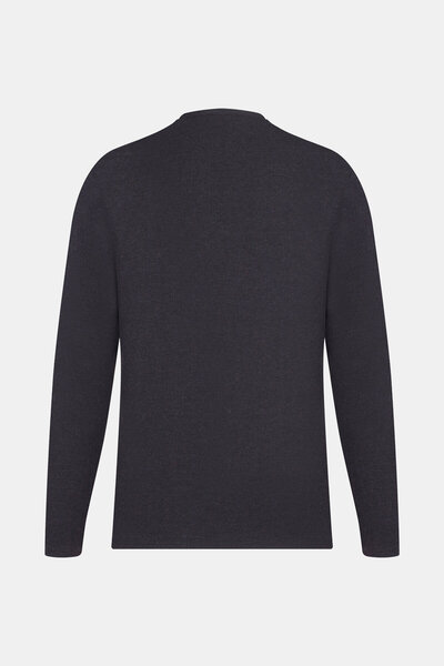 W Collection ANTRASİT BİSİKLET YAKA SWEATSHIRT