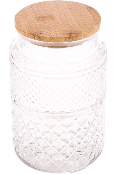 AKDC Sugar Pot L(13CM) XW(13CM) XH(20CM) Transparent