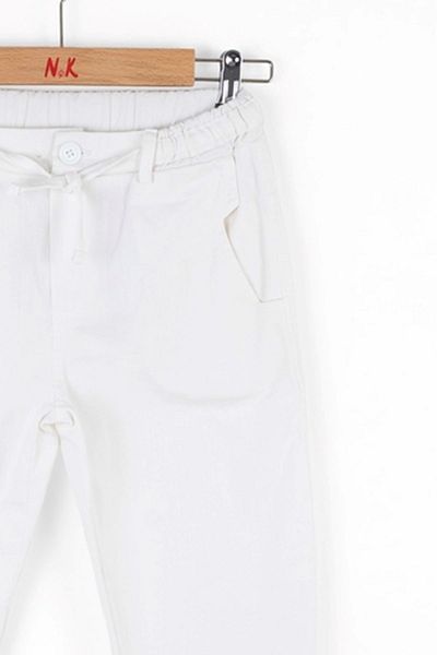 nk kids Blanc White Pant Model: 68510 Xs-L