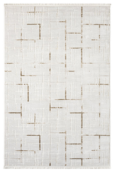 Halımax Seyran Vista 5118 Kahve Salon Halısı Yolluk Yumuşak Tuşeli Modern Dokuma Makine Halısı