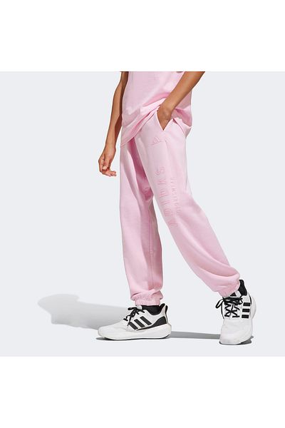 adidas Pantaloni de trening roz pentru copii All Season Gfx