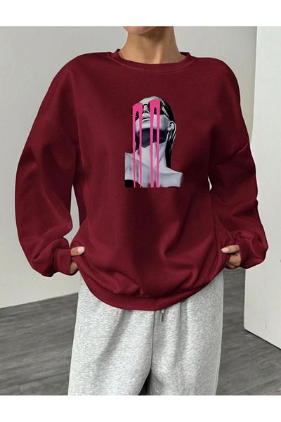 RPT MODA ОБЩ ТОП С УДОБНА КРОЙКА И РОЗОВИ ОЧИЛА ЗА МОМИЧЕ С ПРИНТ И ДЕТАЙЛИ С ОБЛО ЯКЛЕ, БАЗОВ ТОП