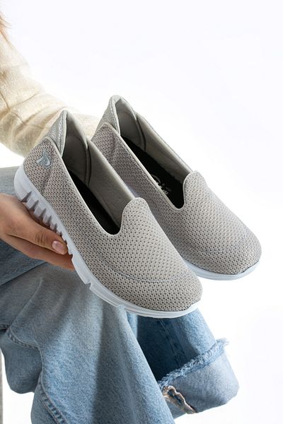 TexFoot Zilnic Flexibil Confortabil Respirabil Air Mesh Tricotat Talpă ușoară Balerini sport ortopedici