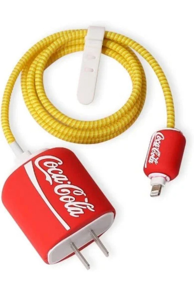 PSGT Iphone 18w/20w Uyumlu Şarj Kılıfı, Şarj Kablosu Örme Aparatı, Toparlayıc...