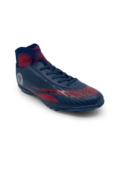 Twingo Navy Blue Lace-Up Astroturf Field Shoes Men's Sneaker Navy Blue