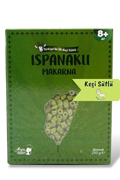 Aşçı Anne Aşçı Anne Keçi Sütlü Ispanaklı Makarna (BONCUK)- 250 G