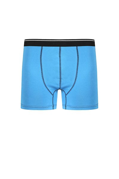modaserdem Blue Cotton Lycra Mdsrdm Men's Boxers