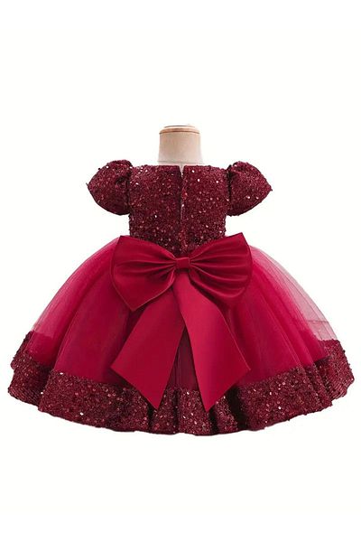 Mashotrend Dharma Flower Model Children's Evening Dress - Show Dress - Birthday Outfit Prom Dress Graduation Dress