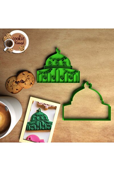 CookieKonsept المسجد |   دينية |   قالب كوكي بإطار ختم لمفهوم رمضان