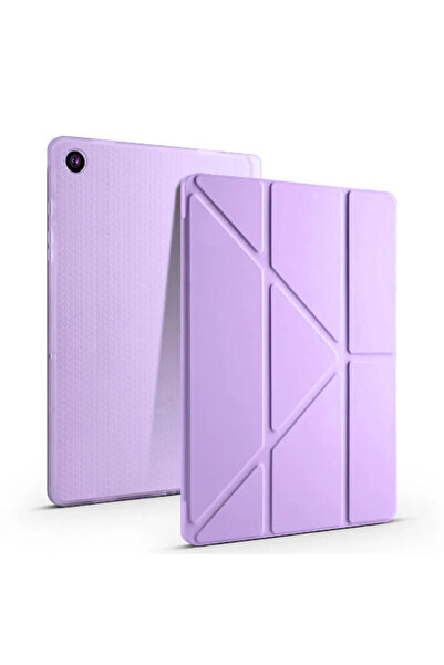 TEKNETSTORE Samsung Galaxy Tab A9 Plus 11 Inç Uyumlu Kılıf Kalem Bölmeli Arka...