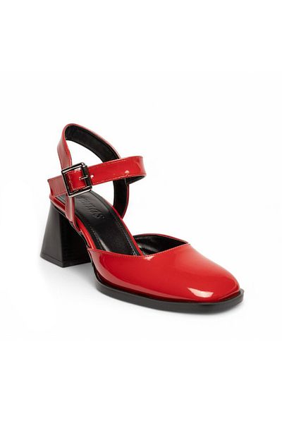 Buem Stylish Daily Heeled Easy-To-Use Women's Shoes with Wedge Heels