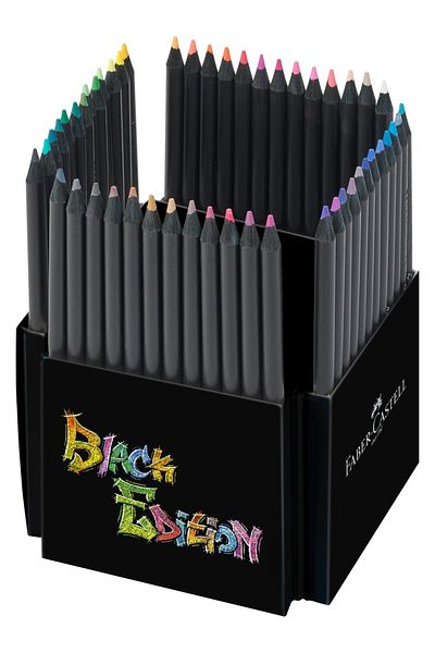 Faber Castell Faber-Castell Black Edition Crayons 50Pcs