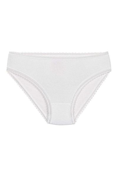 YILDIZ Σλιπ μπικίνι 6 τεμαχίων Star Modal Lace White 3900
