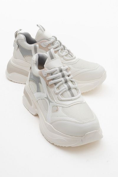 LuviShoes Pantofi sport pentru femei MARRON albi