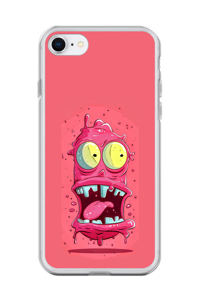 Dali Design حافظة شفافة متوافقة مع هاتف iPhone 6S بتصميم فيروس 1