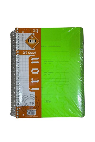 6 1 280 Yaprak Defter