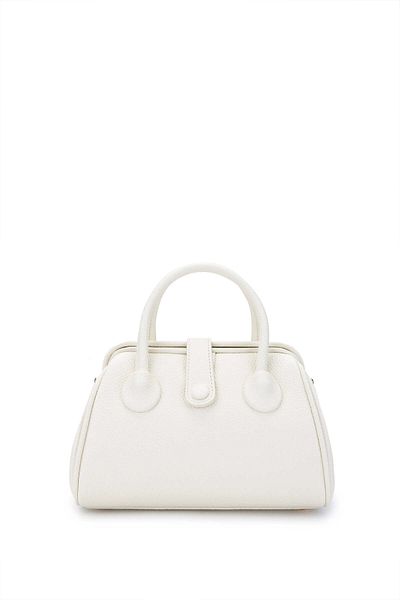 Tamer Tanca Women's Vegan White Shoulder Bag