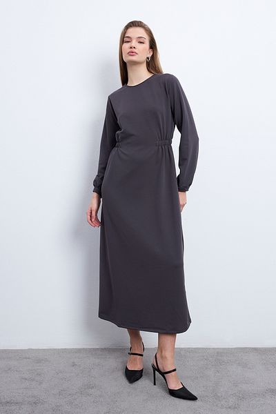 Know Zara Smoked Crepe φόρεμα - Μέση Αναλυτικά
