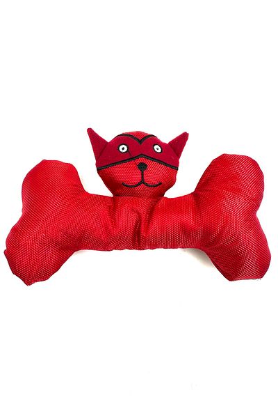 Tasma Market Water Resistant Dog Figure Bone Model Dog Toy Set of 2