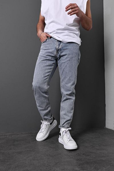Slatra Men's Kardesen Stone Boyfriend Pants
