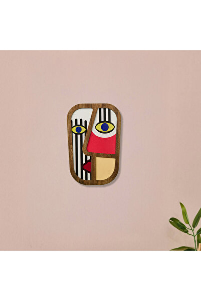 Evidea Placa de perete Deco Mask - Colorata - 20 cm