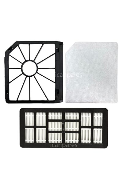 Parmis Beko Compatible Bks 2250 Vacuum Cleaner Hepa Filter Micro Filter and F...