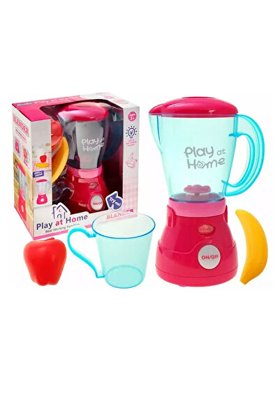 Genel Markalar Işıklı Aksesuarlı Gerçekçi Hareketli Blender Pembe Meyveli Oyu...