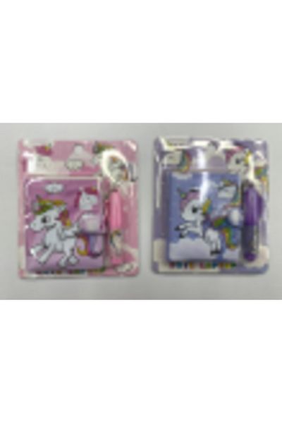 joyland Podifik Mini Notebook with Pen - 1 Pc - Unicorn Figured