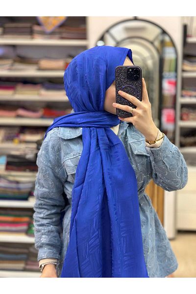 HAREM SCARF Saks Harem Scarf Lyocell Elisa Σαλί