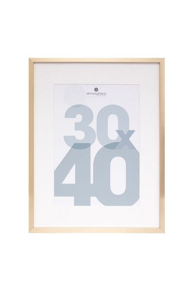 Atmosphera Manu Sturdy High Quality Rectangular Decorative Photo Frame 30 x 40cm