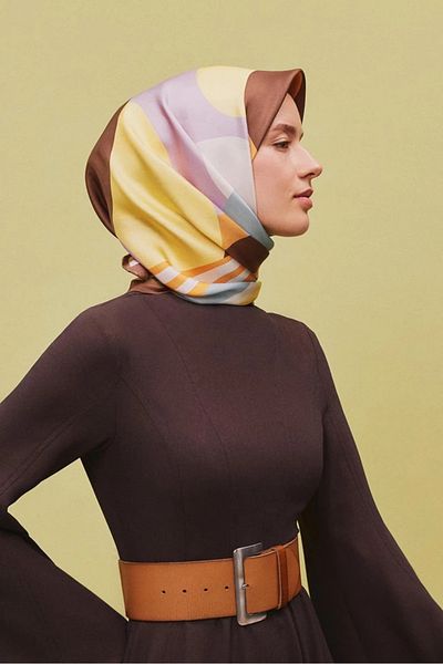 Armine 81 Armine Twill Μεταξωτό Φουλάρι 9313D