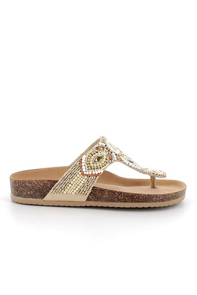 IGI&CO Women/Girls Slippers 5696811   Dkl 56968 Igi&Co Si.Nappa Lamin. Platino