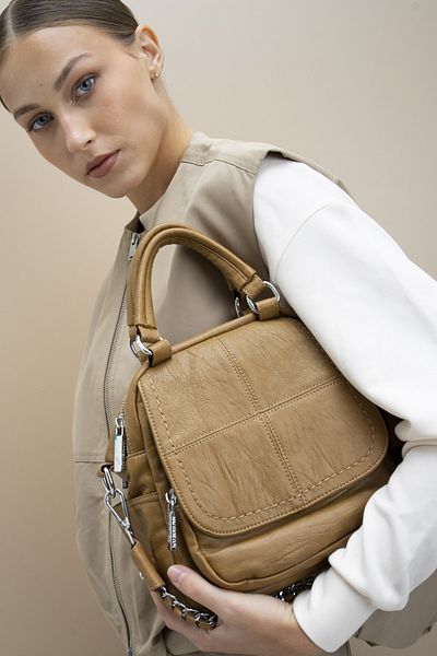 LuviShoes BYN1021 Geantă de mână bronz pentru femei