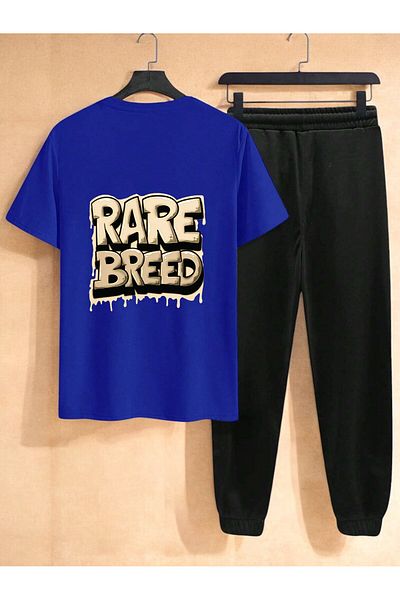 uyguntarz Unisex Rare Breed Printed Tracksuit Set